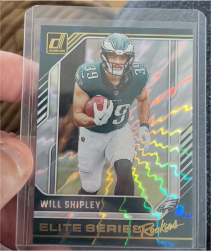 2024 Donruss #28 Will Shipley Elite Series Rookies — front