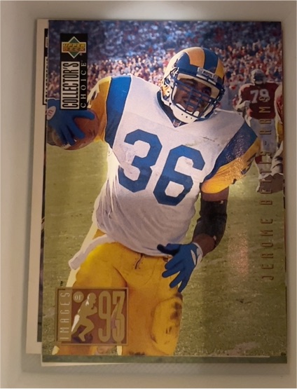 1994 Upper Deck Collector's Choice #35 Jerome Bettis — front