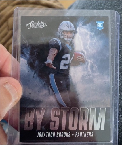 2024 Panini Absolute - By Storm #BS-JBS Jonathon Brooks — front