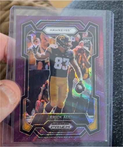2024 Panini Prizm Draft Picks #171 Erick All — front