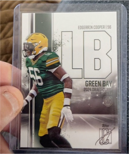 2024 Topps Signature Class #56 Edgerrin Cooper — front