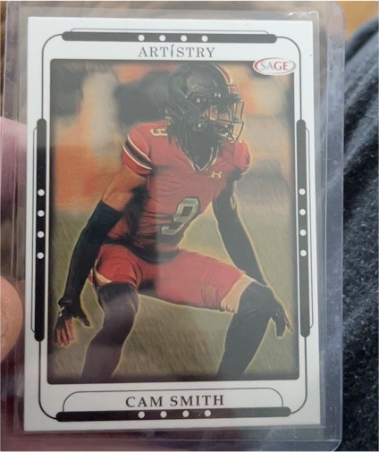 2023 Sage Artistry Black #26 Cam Smith — front