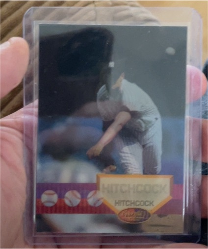 1994 Pinnacle Sportflics Hitchcock — front