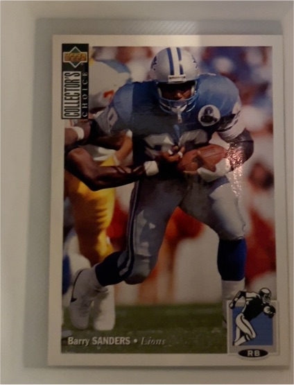 1994 Upper Deck Collector's Choice #86 Barry Sanders — front