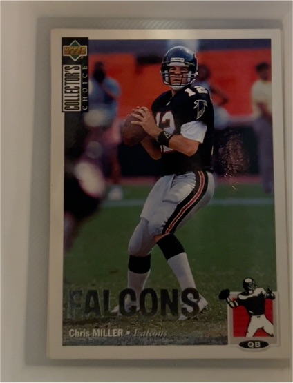1994 Upper Deck Collector's Choice #133 Chris Miller — front