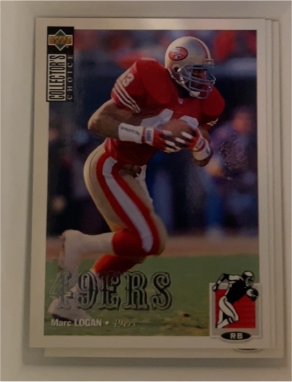 1994 Collector's Choice #292 Marc Logan — front