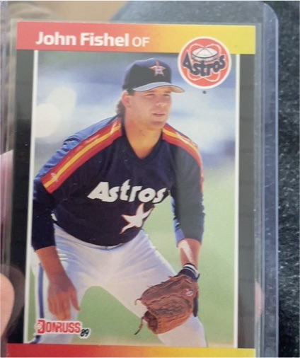 1989 Donruss #443 John Fishel — front