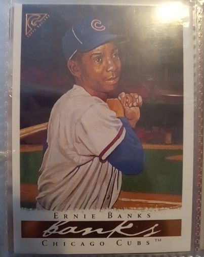 2003 Topps Gallery Hall of Fame #67 Ernie Banks — front