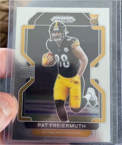 2021 Panini Prizm #362 Pat Freiermuth — front
