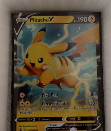 2020 Pokémon TCG Pikachu V SWSH063 Sword & Shield Promo — front
