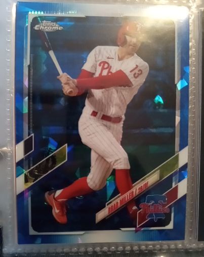 2021 Topps Chrome Update #US201 Brad Miller — front