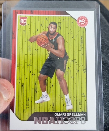2018-19 Panini NBA Hoops #251 Omari Spellman — front