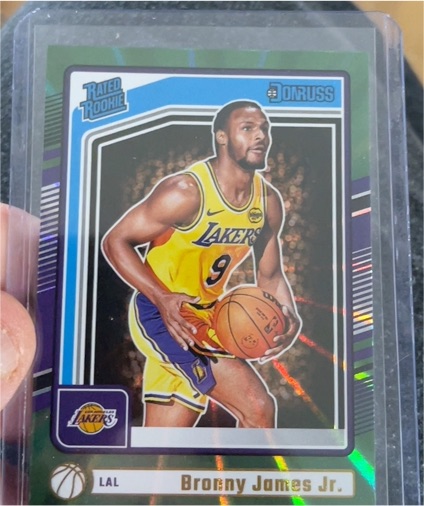 2024-25 Panini Donruss #243 Bronny James Jr. — front