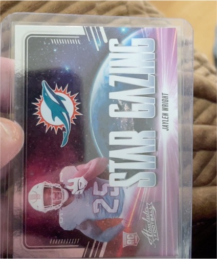 2024 Panini Absolute #SG-JWT Jaylen Wright Star Gazing — front