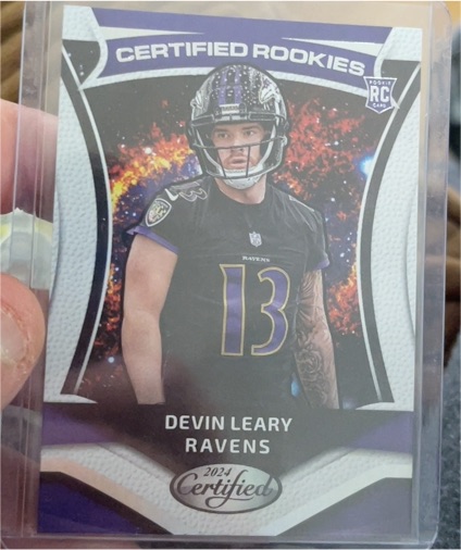2024 Panini Certified #10 Devin Leary — front