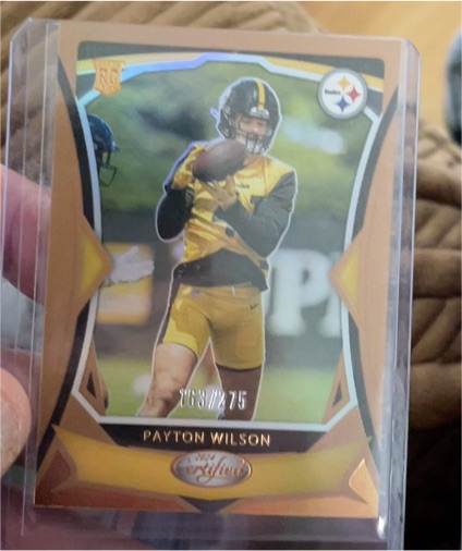 2024 Panini Certified #173 Payton Wilson — front