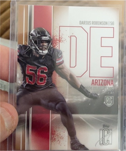 2024 Topps Signature Class #63 Darius Robinson — front
