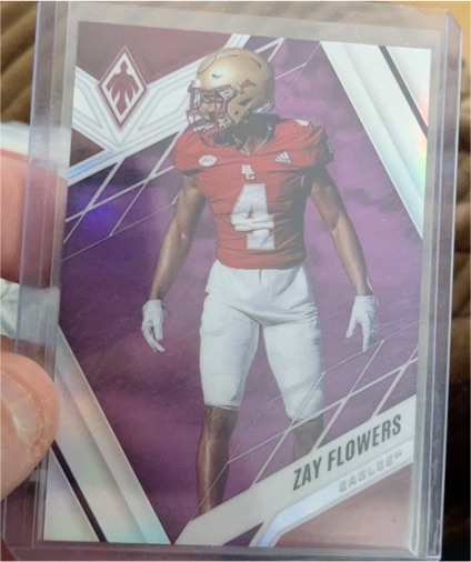 2023 Panini Chronicles Draft Picks Phoenix #18 Zay Flowers — front