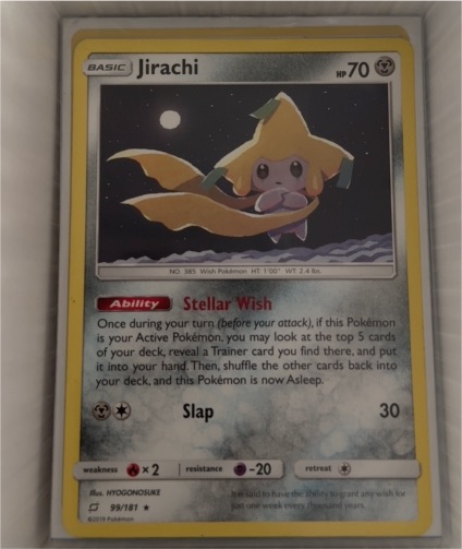 2019 Pokémon Sun & Moon Team Up #99 Jirachi — front