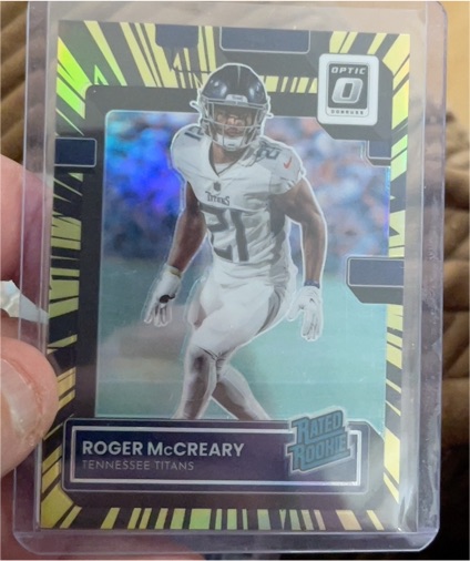 2022 Panini Donruss Optic #259 Roger McCreary — front