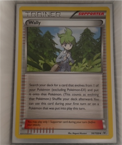 2015 Pokémon XY Roaring Skies #94 Wally — front