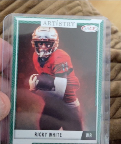 2024 Sage Artistry #11 Ricky White — front