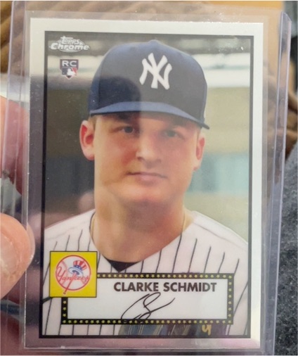 2021 Topps Chrome Platinum Anniversary #10 Clarke Schmidt — front