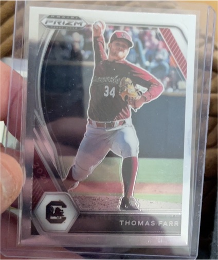 2021 Panini Prizm Draft Picks #PDP150 Thomas Farr — front
