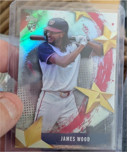 2025 Topps Series 1 Stars of MLB #SMLB-18 James Wood — front