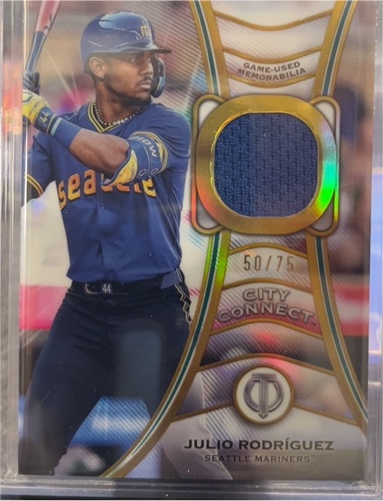 2025 Topps Tribute #TT-JR Julio Rodríguez — front