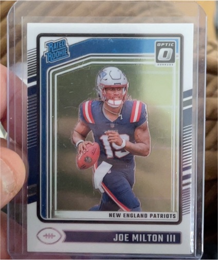 2024 Panini Donruss Optic #255 Joe Milton III — front