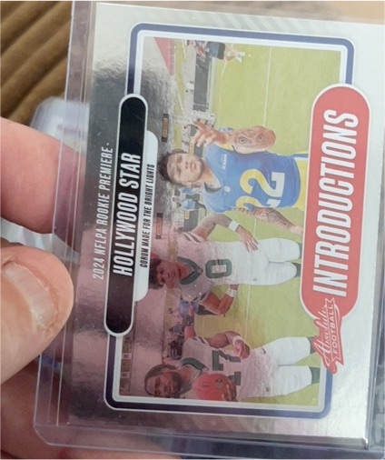 2024 Panini Absolute Introductions #I-BCM Blake Corum — front