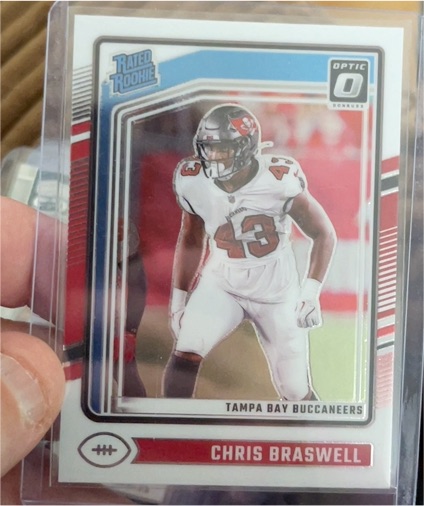 2024 Donruss Optic #220 Chris Braswell — front