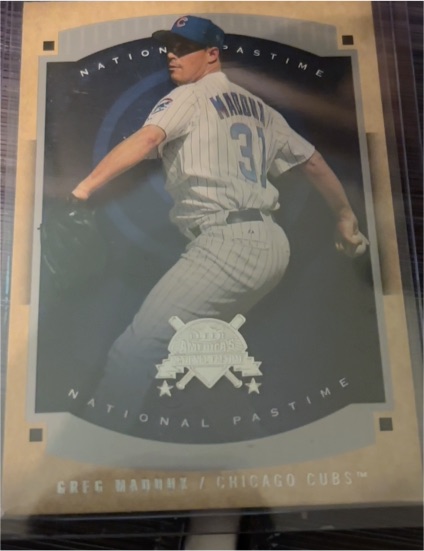 2005 Fleer National Pastime #46 Greg Maddux — front