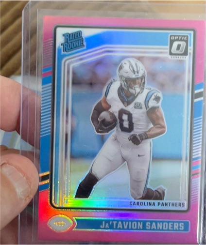 2024 Panini Donruss Optic #244 Ja'Tavion Sanders — front
