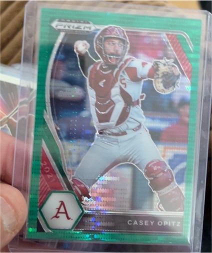 2021 Panini Prizm Draft Picks #PDP200 Casey Opitz — front