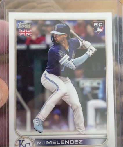 2022 Topps Update #US223 MJ Melendez — front