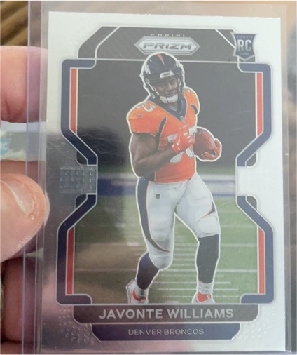 2021 Panini Prizm #345 Javonte Williams — front