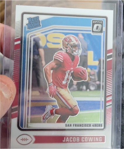 2024 Panini Donruss Optic #236 Jacob Cowing — front