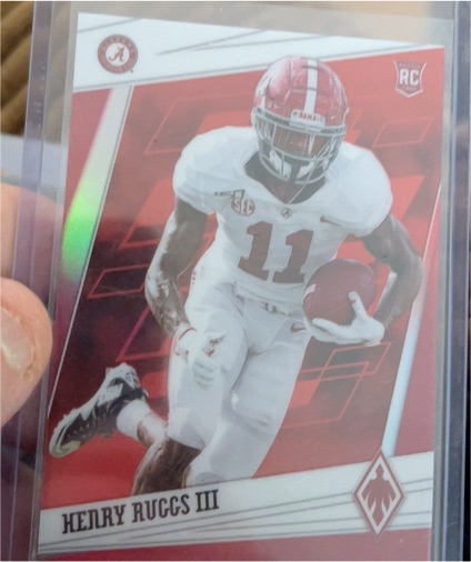 2020 Panini Chronicles Draft Picks Phoenix #4 Henry Ruggs III — front