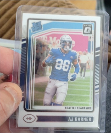 2024 Panini Donruss Optic #204 AJ Barner — front