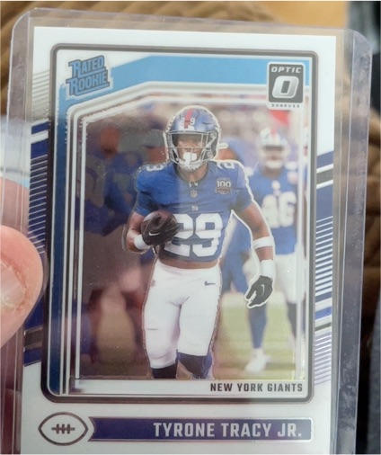 2024 Donruss Optic #259 Tyrone Tracy Jr. — front
