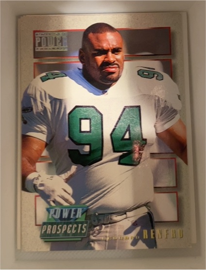 1993 Pro Set Power Update Power Prospects #PP45 Leonard Renfro — front