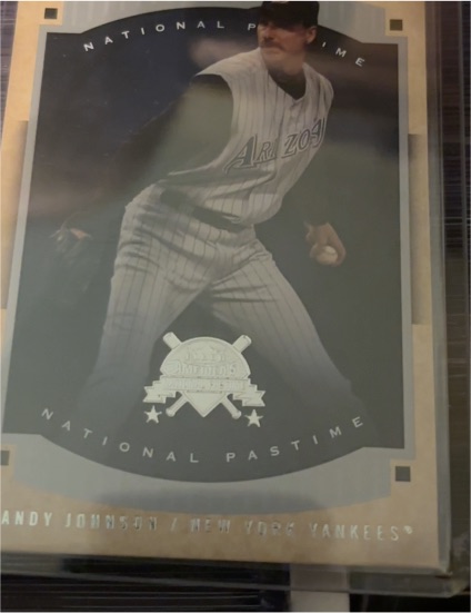 2005 Fleer National Pastime Randy Johnson — front