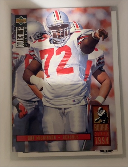 1994 Upper Deck Collector's Choice #5 Dan Wilkinson — front