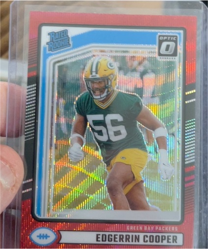 2024 Donruss Optic #325 Edgerrin Cooper — front