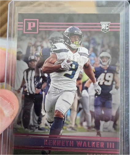 2022 Panini Chronicles #PA-13 Kenneth Walker III — front