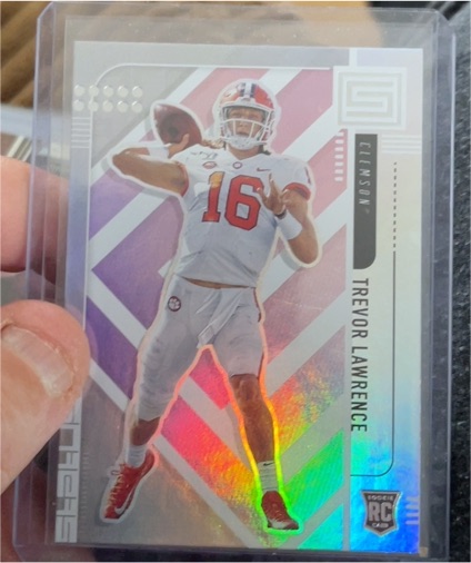 2021 Panini Chronicles Status #158 Trevor Lawrence — front