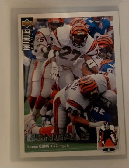 1994 Upper Deck Collector's Choice #262 Lance Gunn — front