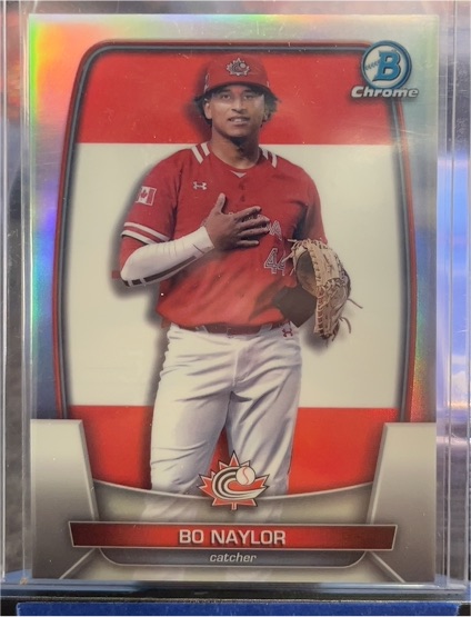 2023 Bowman Chrome #WBC-1 Bo Naylor — front